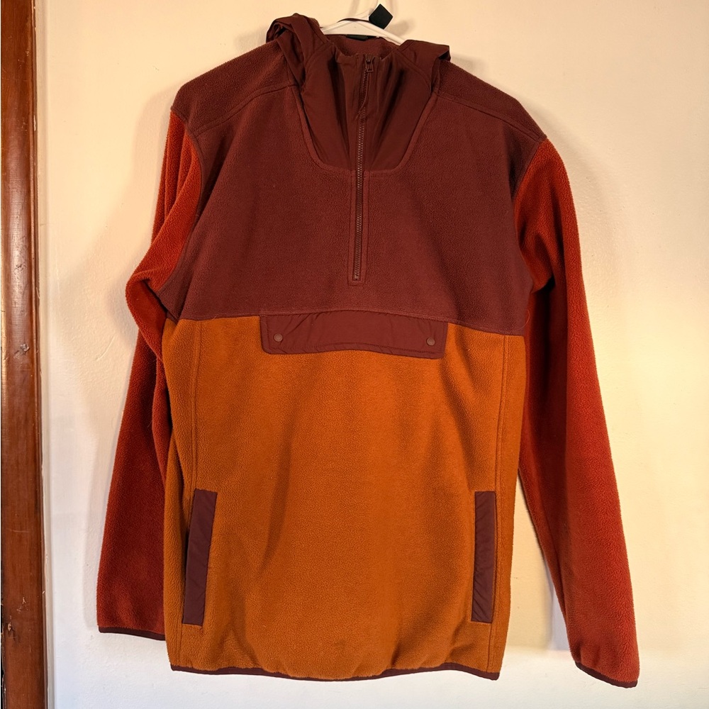 Two-Tone Pullover Hoodie